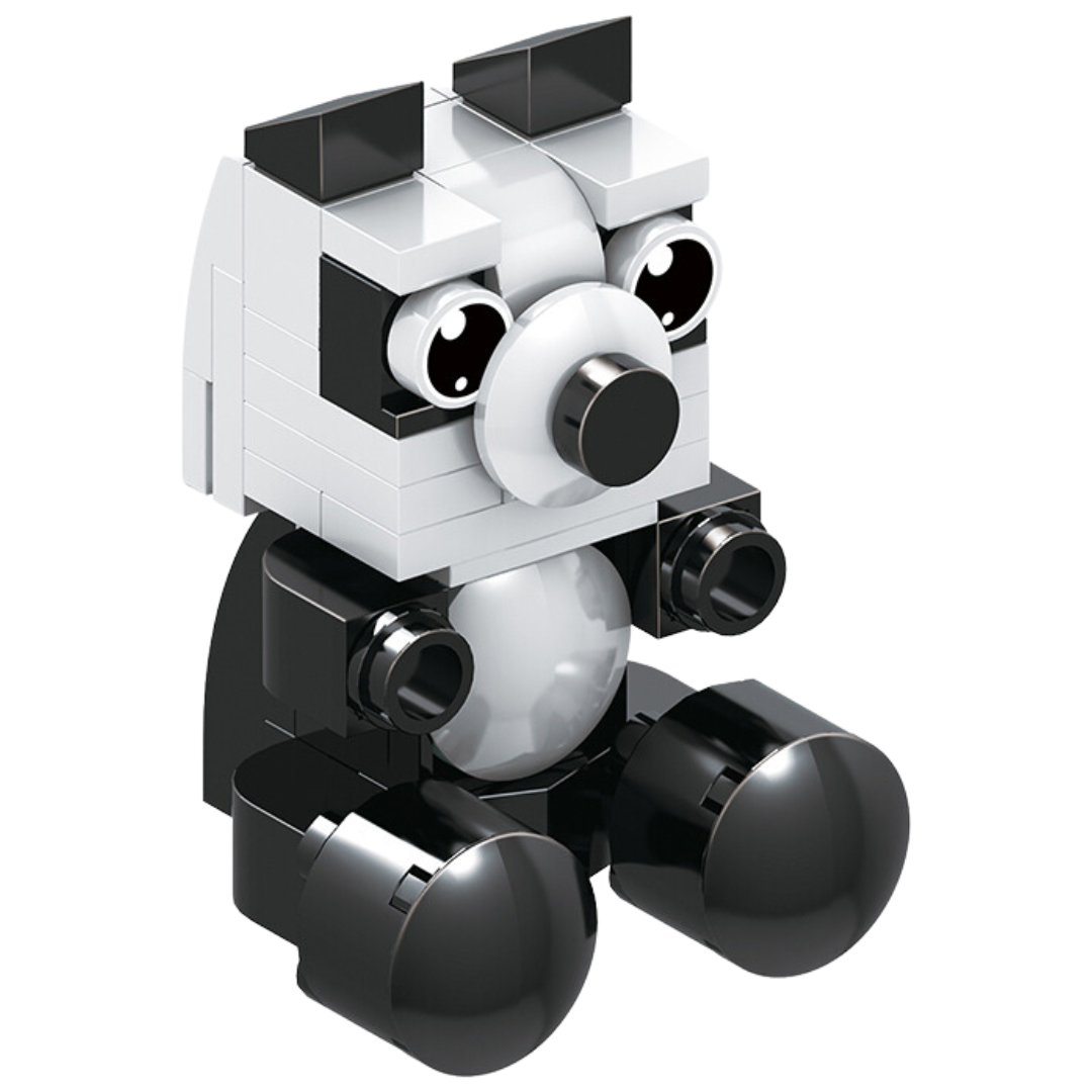 Fichas Animales Coleccionables Tipo Lego Decorativa +40 Piezas
