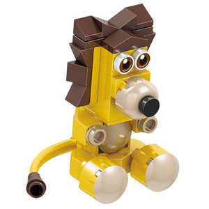 Fichas Animales Coleccionables Tipo Lego Decorativa +40 Piezas