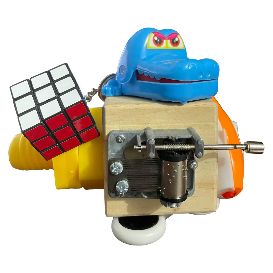 Cubo Fidget Entretenimiento Grande - Botones Interruptores y Mas