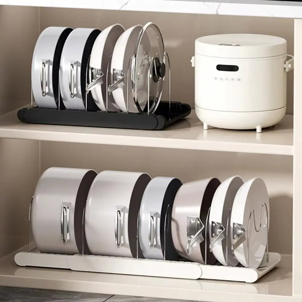 Ordenador Plegable de Ollas Moderno