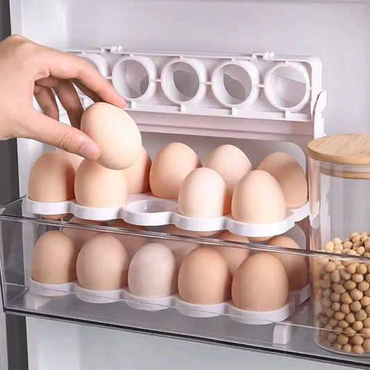Almacenamiento Plegable Huevos x30 Uds