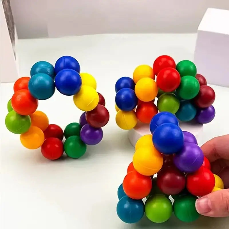Bolas Imantadas Multiformas Coloridas
