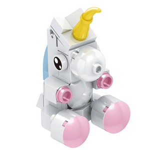 Fichas Animales Coleccionables Tipo Lego Decorativa +40 Piezas