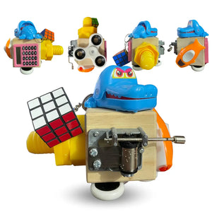 Cubo Fidget Entretenimiento Grande - Botones Interruptores y Mas