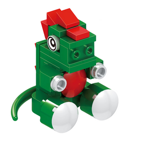 Fichas Animales Coleccionables Tipo Lego Decorativa +40 Piezas