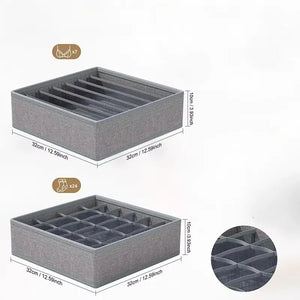 Ordenador Ropa Interior Plegable Multiples Compartimentos