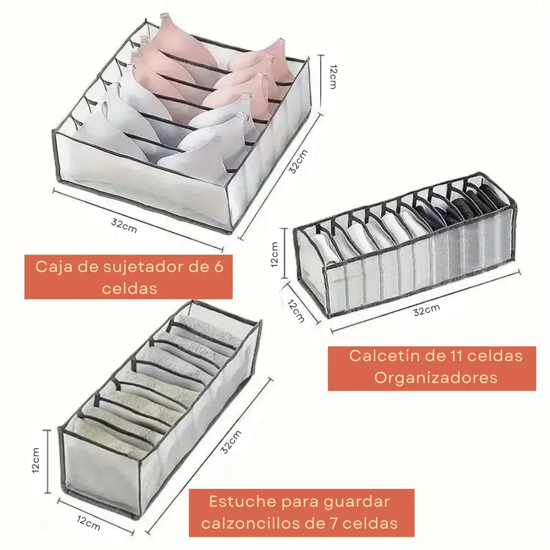 Organizador de Ropa Traslucido