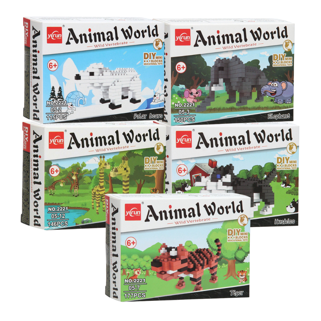 Fichas Armables Coleccionables Animales Decorativas Alta Calidad