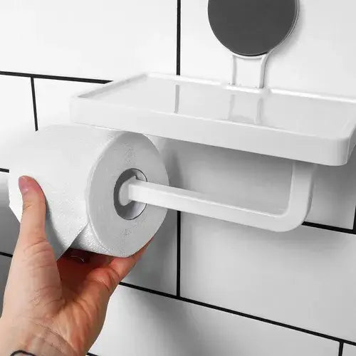 Soporte Papel Higienico Adhesivo Moderno