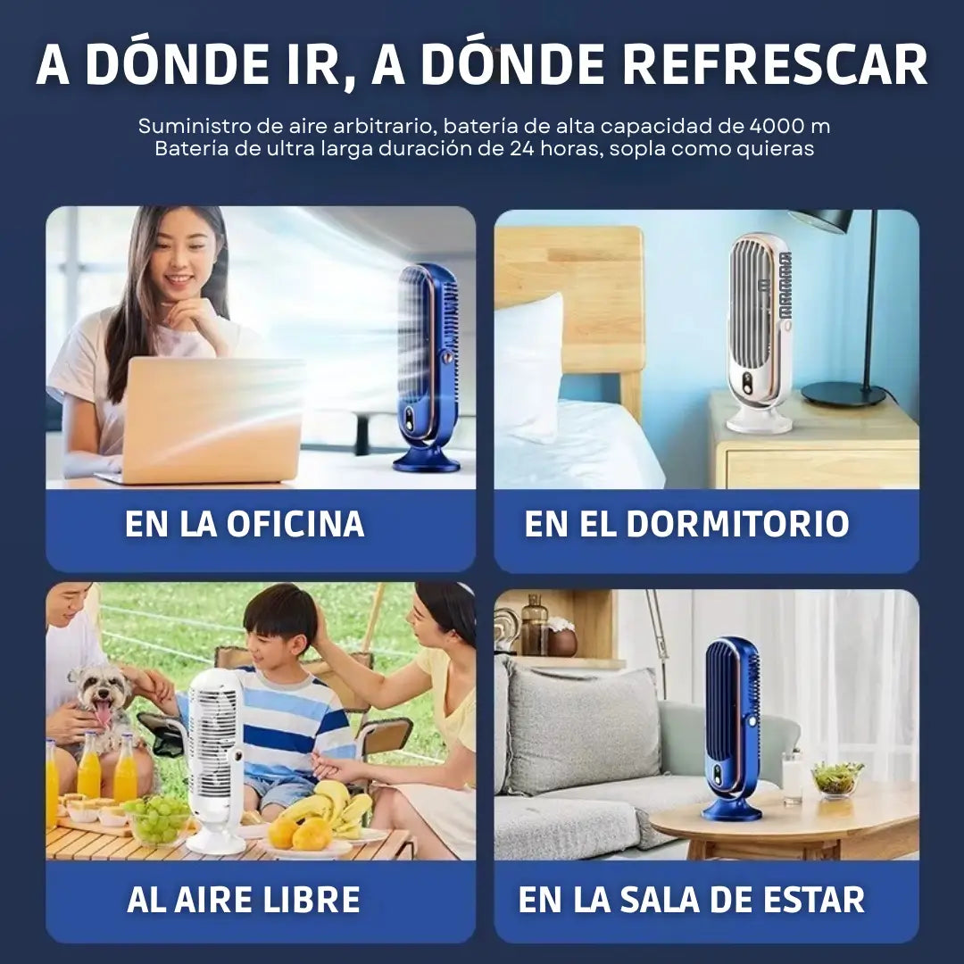 Ventilador Portátil Elegante 5V