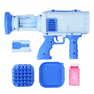 Bazooka Pistola Burbujas Gran Cantidad Bandeja Liquido