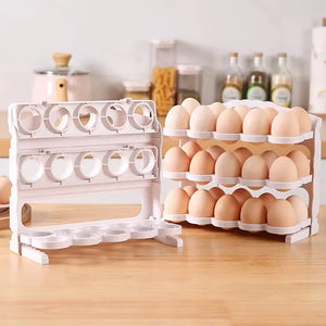 Almacenamiento Plegable Huevos x30 Uds