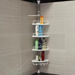 Estantería Esquinera de Baño Acero Inoxidable Diseño Elegante - 4 Niveles