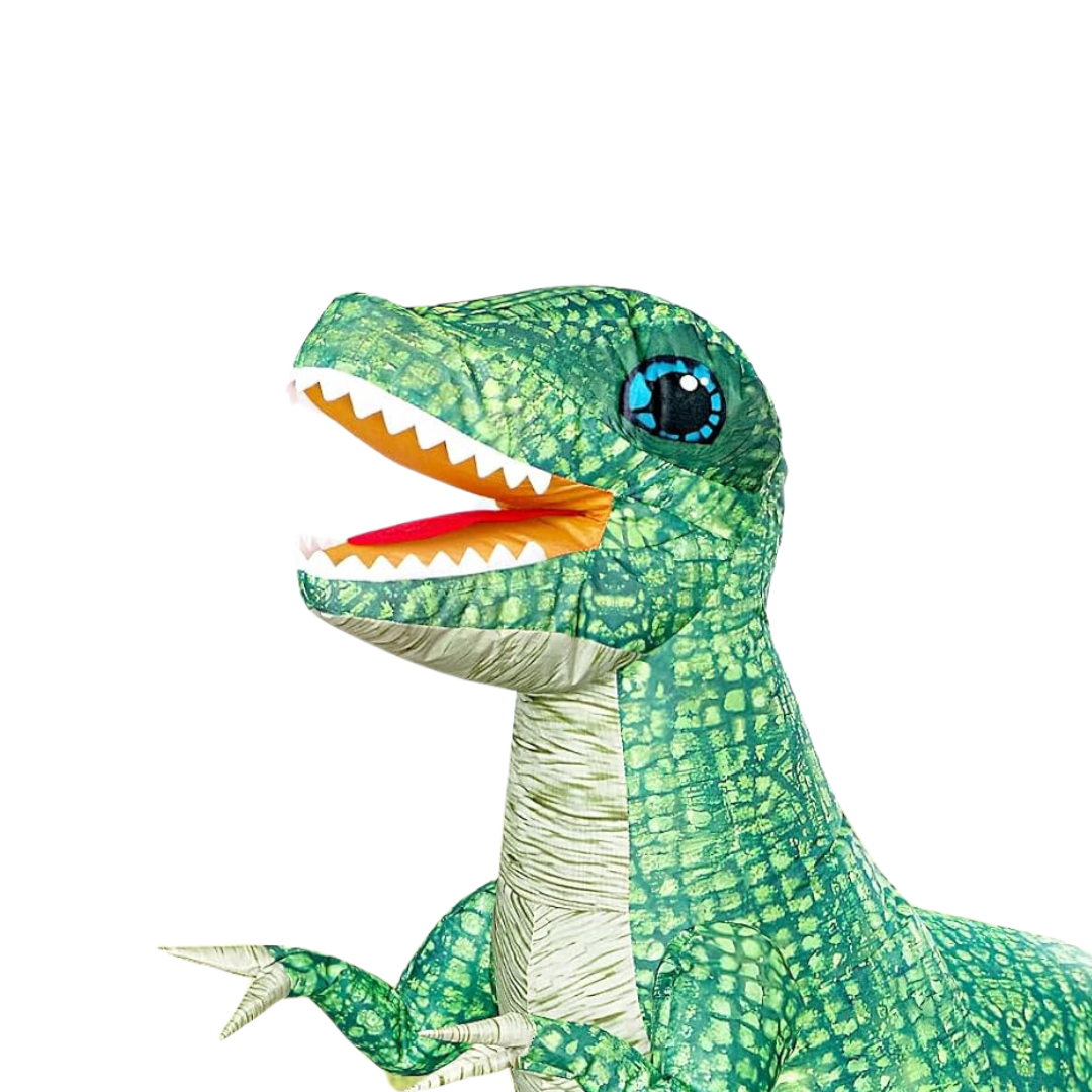 Dinosaurio Grande Inflable Control Remoto Caminante