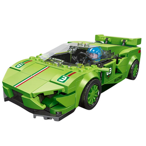 Fichas Tipo Lego Carros Super Deportivos Pista Automovilismo