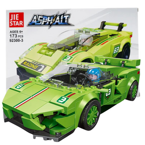 Fichas Tipo Lego Carros Super Deportivos Pista Automovilismo
