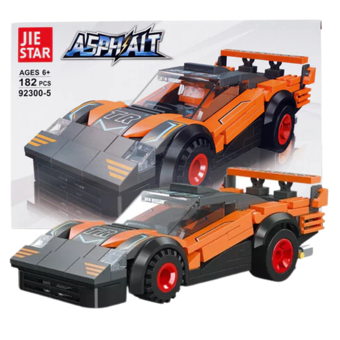 Fichas Tipo Lego Carros Super Deportivos Pista Automovilismo