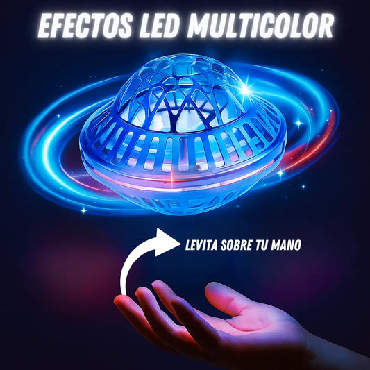 Boomerang Ovni Pinner Volador Con Luces Led