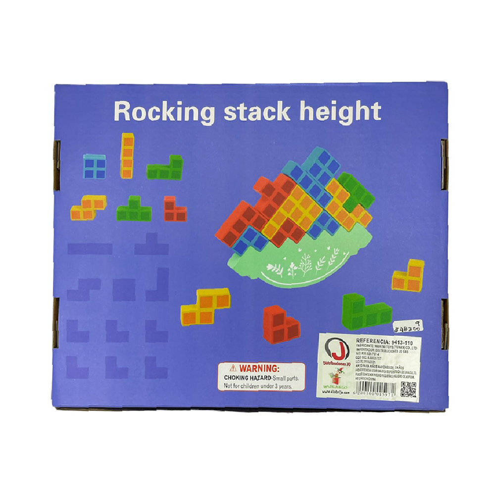 Jenga Tetris Balance Equilibrio