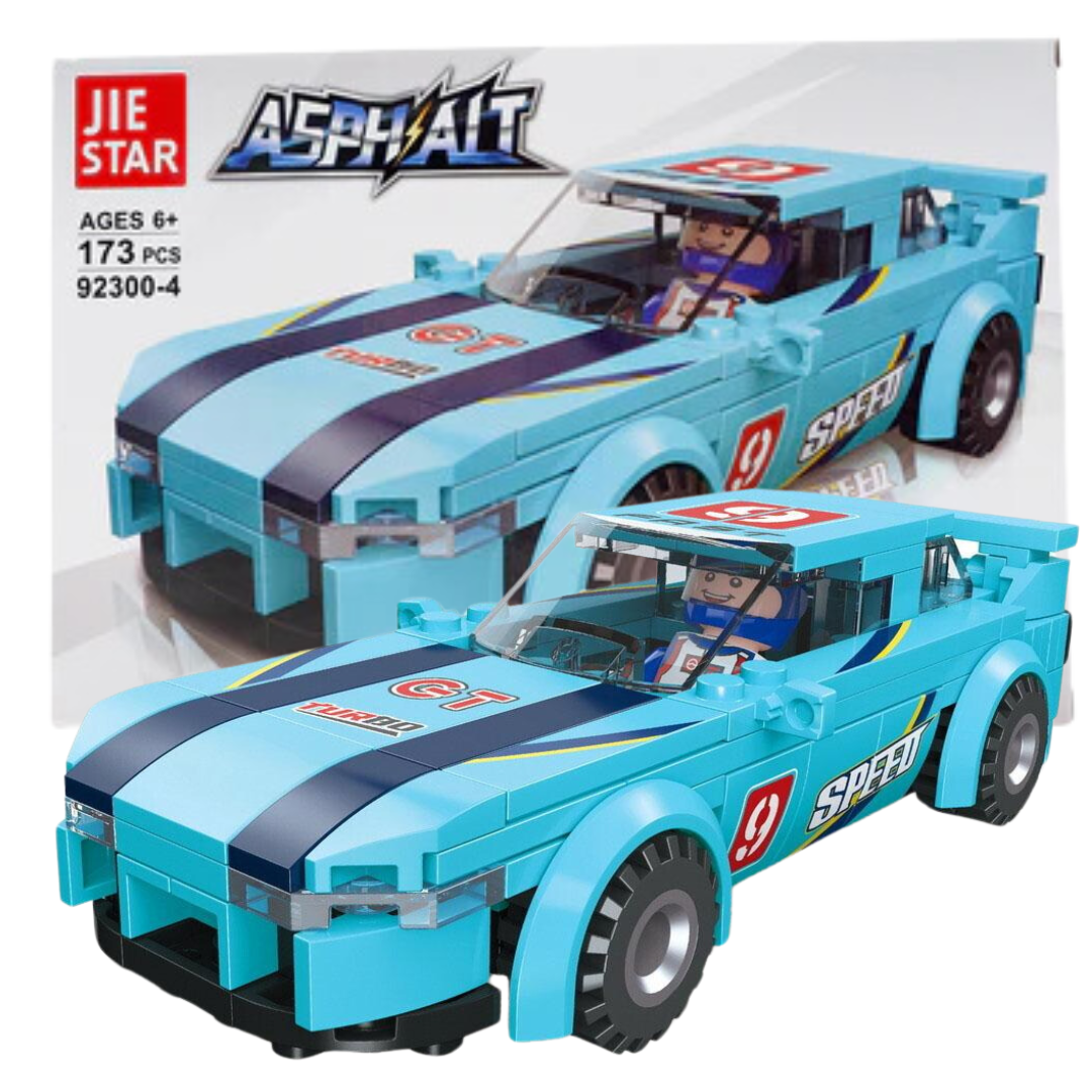 Fichas Tipo Lego Carros Super Deportivos Pista Automovilismo