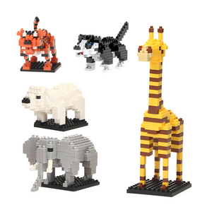 Fichas Armables Coleccionables Animales Decorativas Alta Calidad