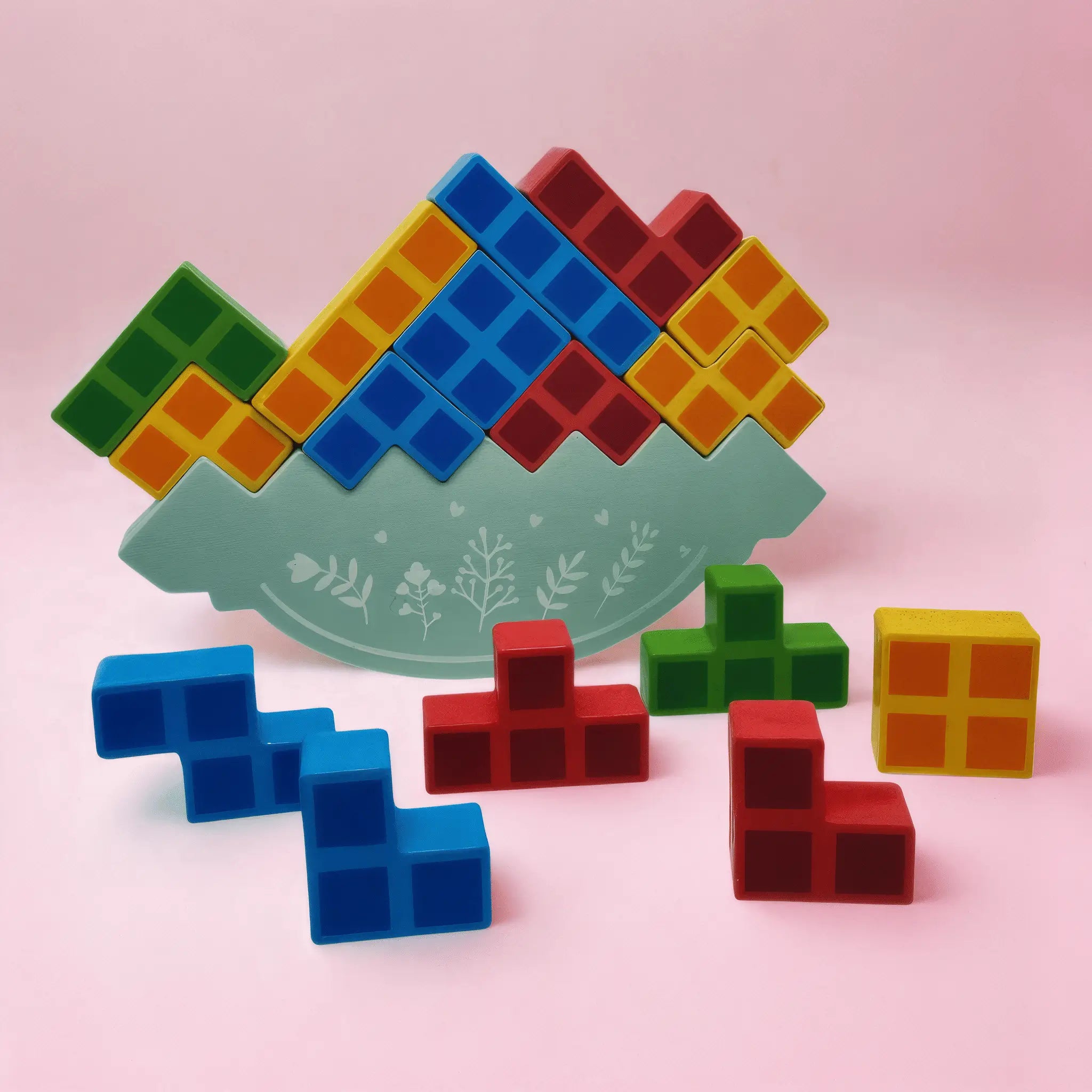 Jenga Tetris Balance Equilibrio